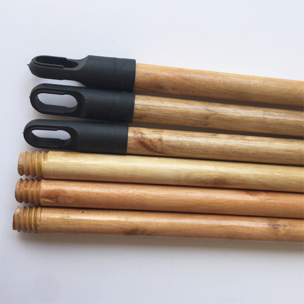 Varnished Wooden Broom Handle